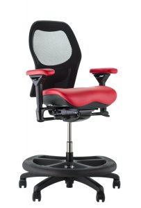 Mesh-Back Sola Workstool Chair