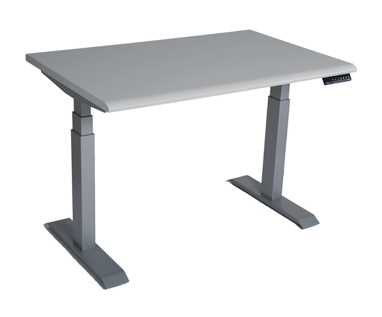 Series 2 Height-Adjustable Table in Haute Gray