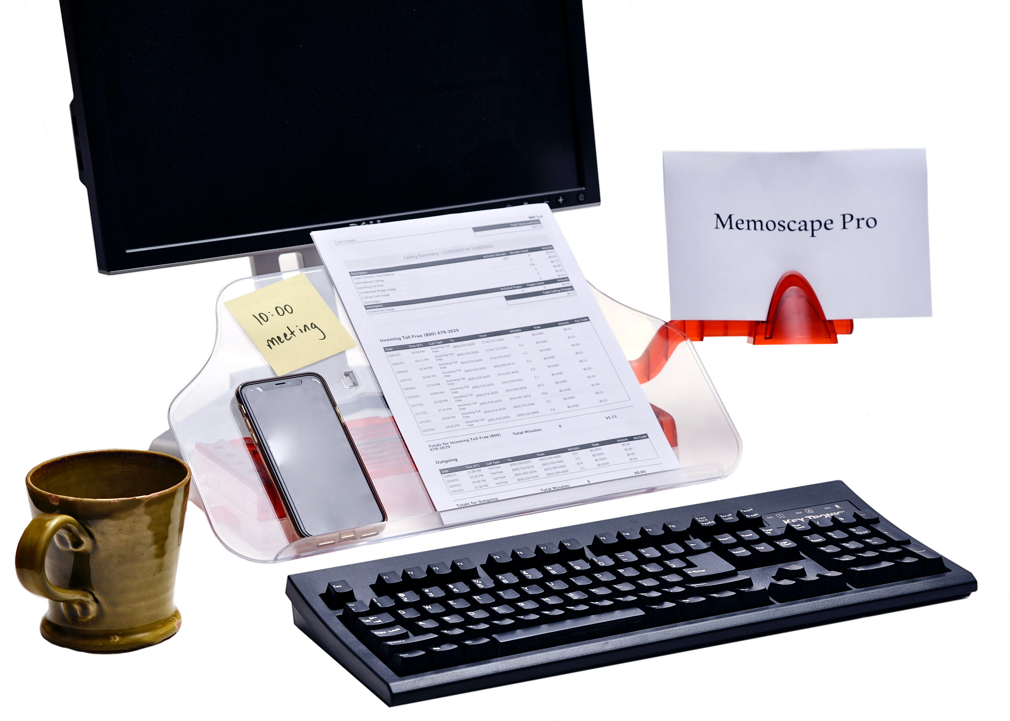 In-Line Pro – Ergonomic Document and Technology Holder
